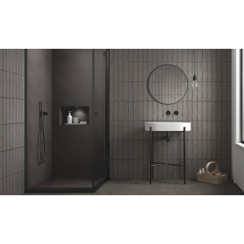 HARMONY PEACE Negru 7.5X30 Plăci de cărămidă Peronda pentru pereți din cărămidă